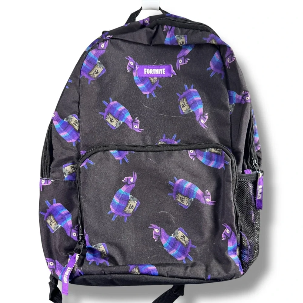 Fortnite Llama Piñata School Backpack, 3 Main Pockets,  17